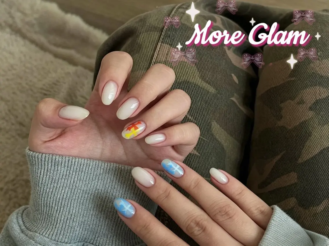 ミディアム 韓国風ヘア 石川 ジェシカのネイルデザイン