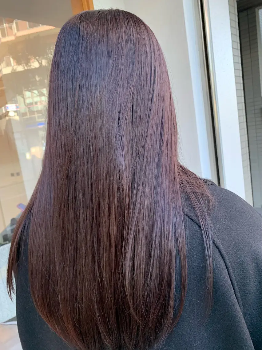 カラー 透明感カラー 月200人を担当 💇‍♀️栗林のヘアスタイル