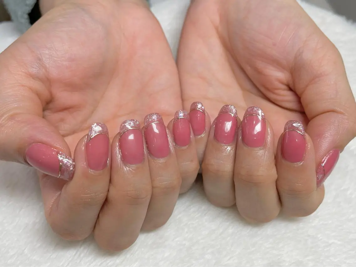 ネイル フレンチネイル 持ち込み riri-nail Rie Endoのネイルデザイン