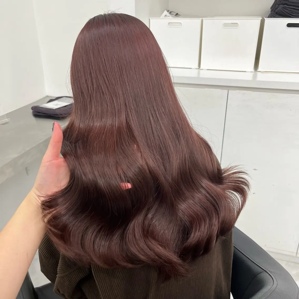 ロング 🤍韓国艶ワンホン ヘアMayu🤍のヘアスタイル
