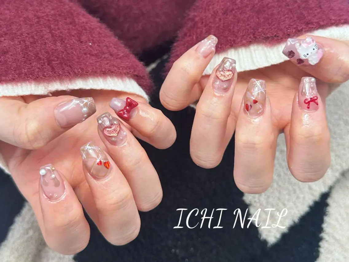ネイル ハンドネイル 🍄KIKI NAIL🌸のネイルデザイン