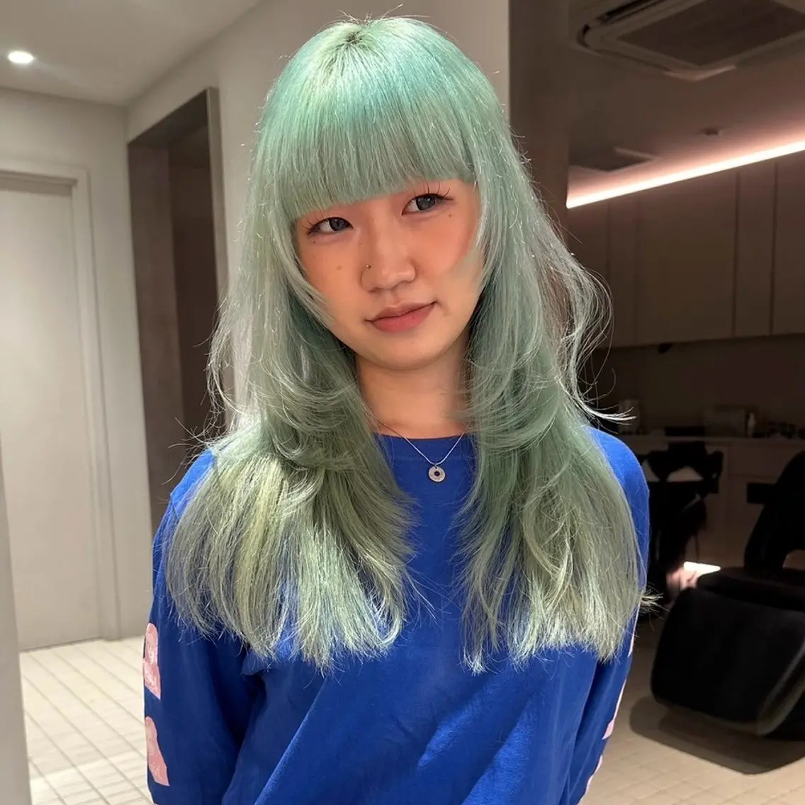 ロング カット ヘアカラー Takahashi Yuriのヘアスタイル