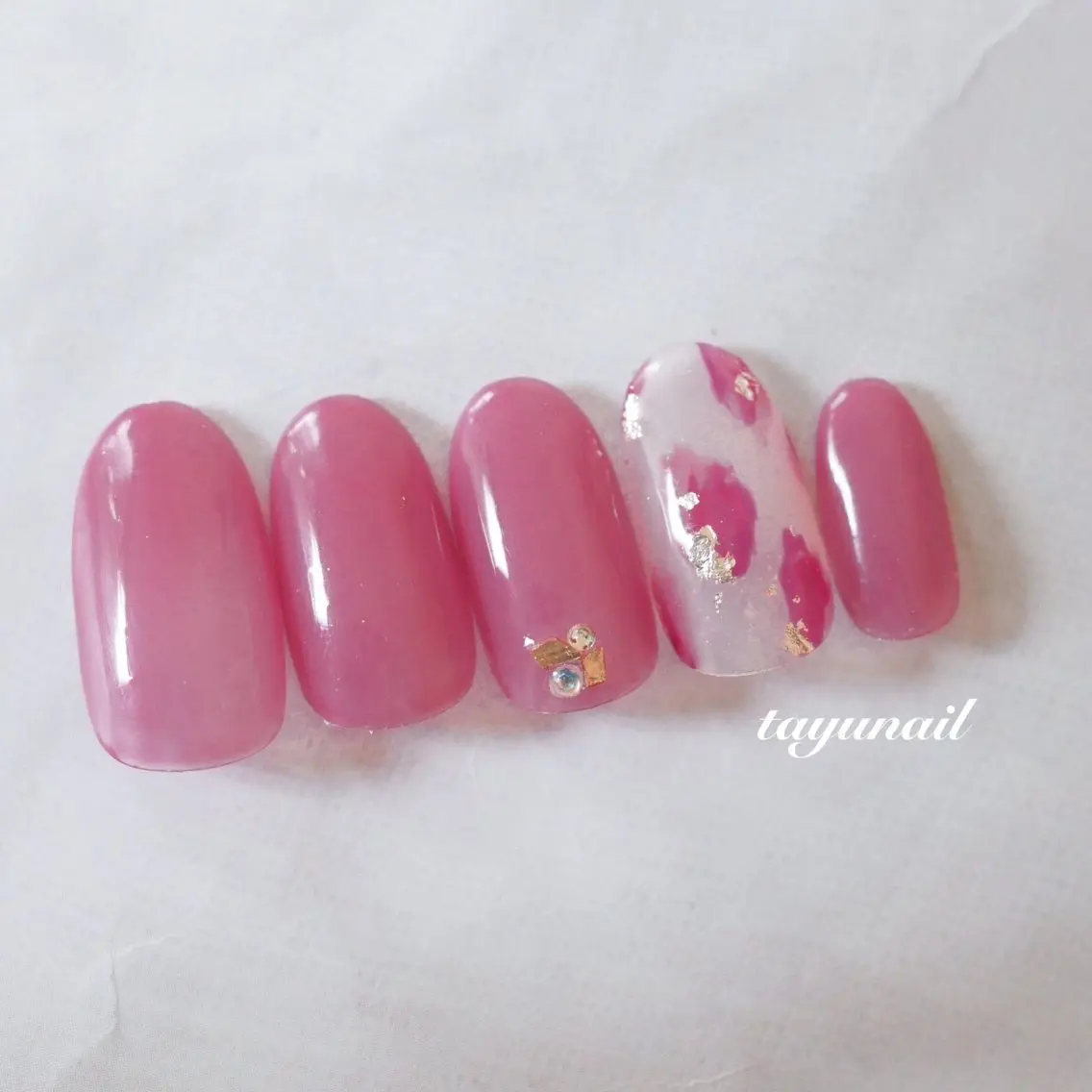 ネイル アートネイル ジェルネイル パラジェル ハンドネイル ネイルサロン 【たゆnail】のネイルデザイン