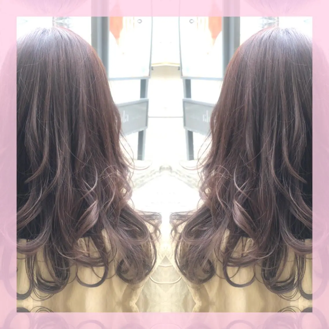 ミディアム カラー アッシュ バイオレットカラー バイオレットアッシュ カット ヘアカラー トリートメント 🍒前川 🍒のヘアスタイル