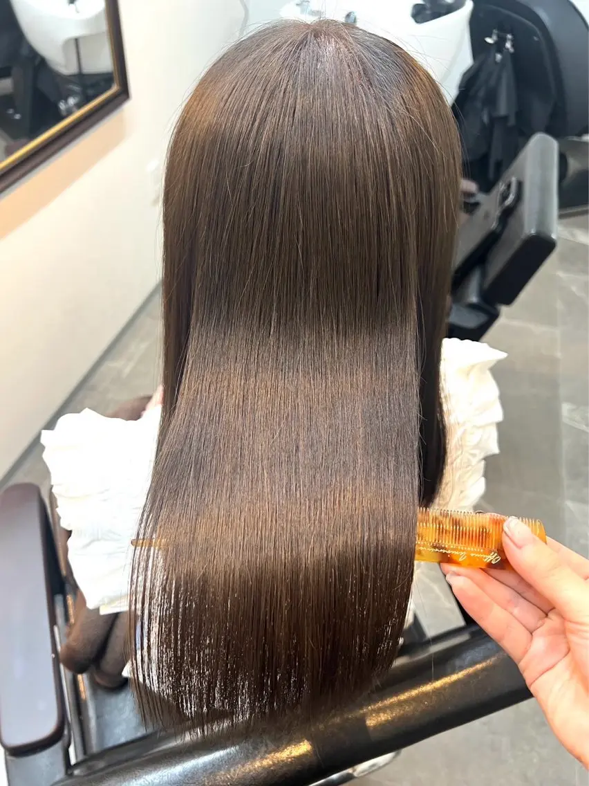 カラー カット✂️ 千夏のヘアスタイル