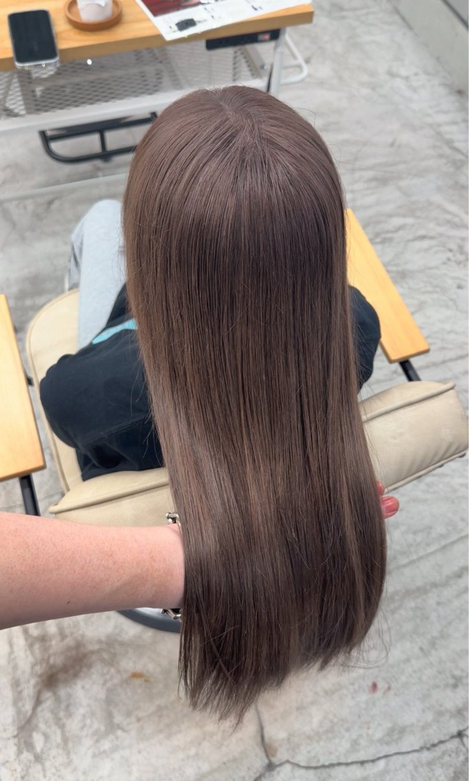 ロング 髪質改善 ロング ヘアカラー トリートメント 飯星/池袋/透明感 カラー/縮毛矯正特化のヘアスタイル