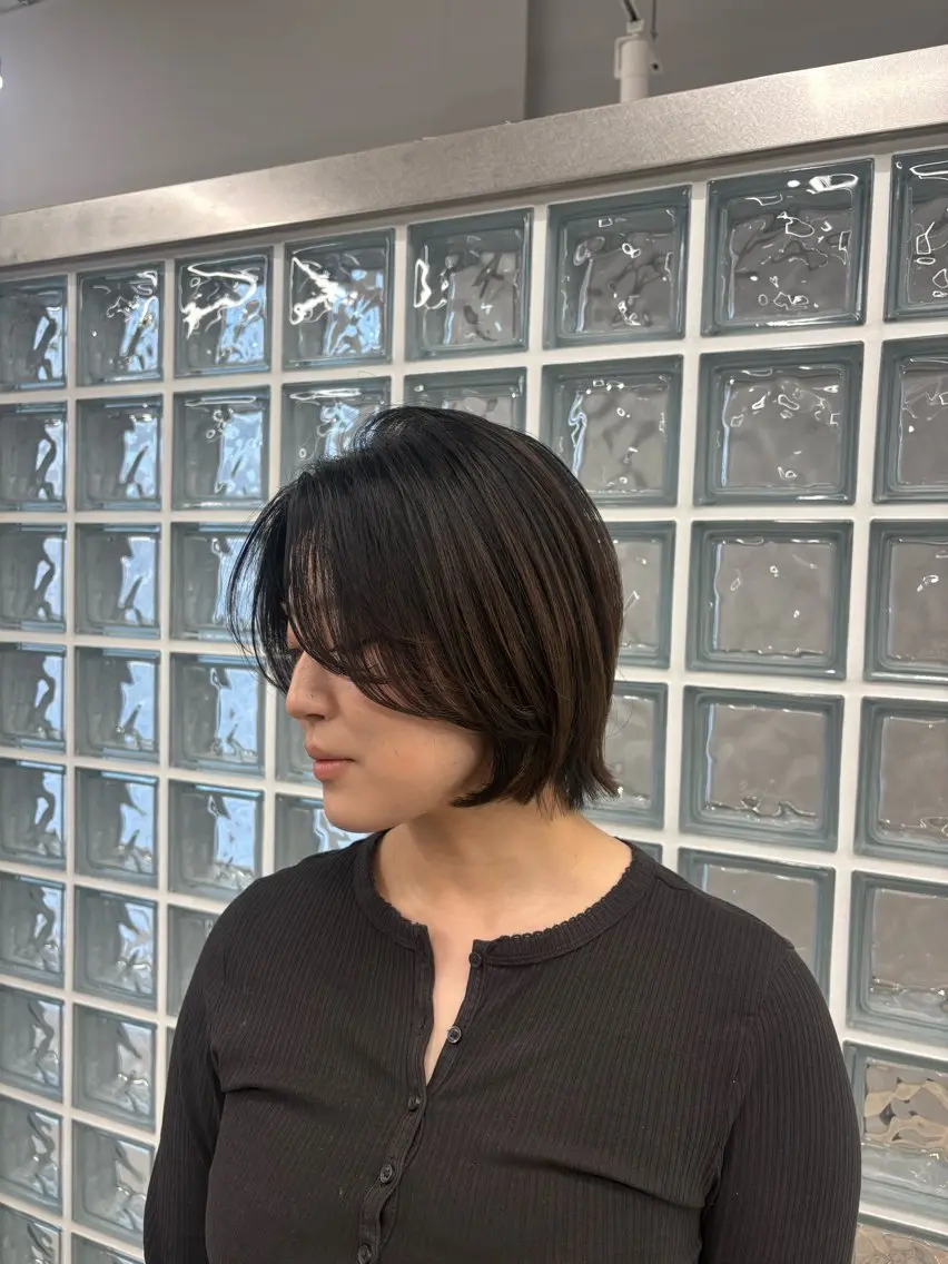 ショート ショートボブ ボブ ショートヘア カット M Y Uのヘアスタイル