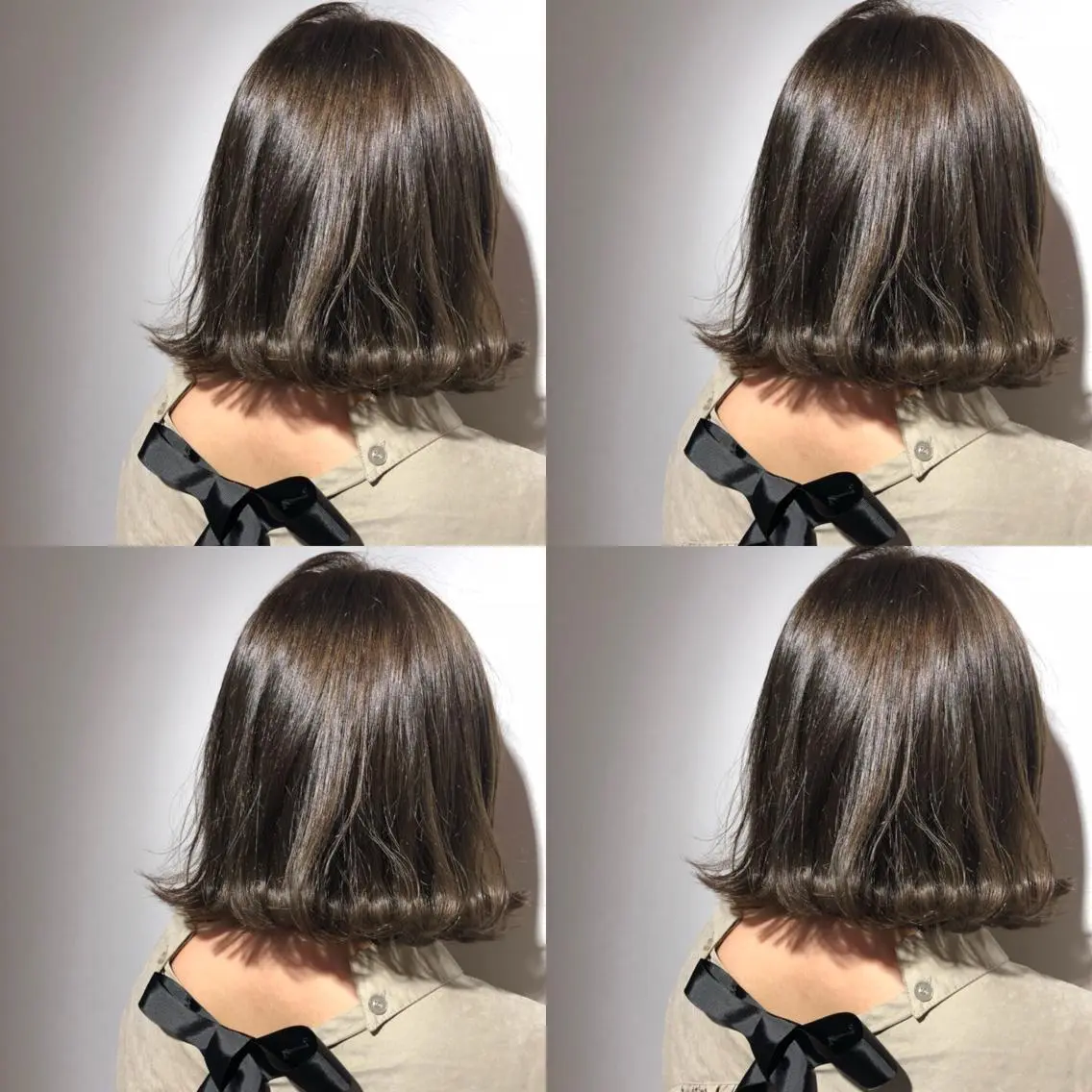 ミディアム カラー カット ヘアカラー トリートメント ♡美髪•艶髪♡砂川 なつきのヘアスタイル