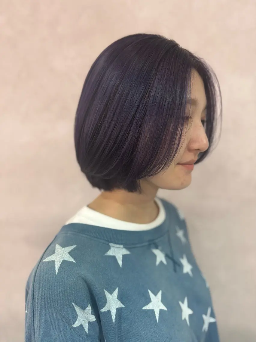 ミディアム ヘアカラー 髪質改善カラー 🕊️SOMAのヘアスタイル