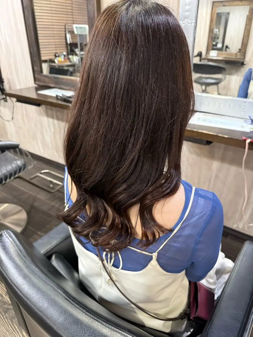セミロング M.Fe's はるな 🖤メンズカット募集のヘアスタイル