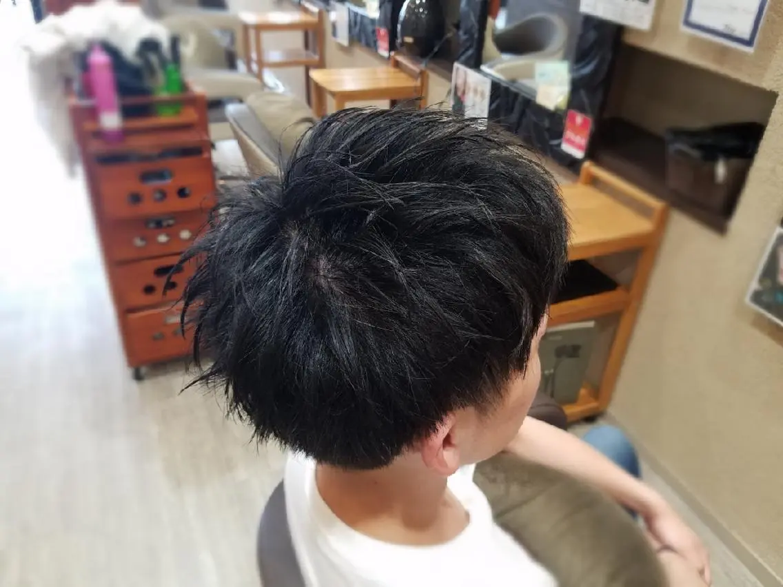 メンズ カット 山田 周のヘアスタイル