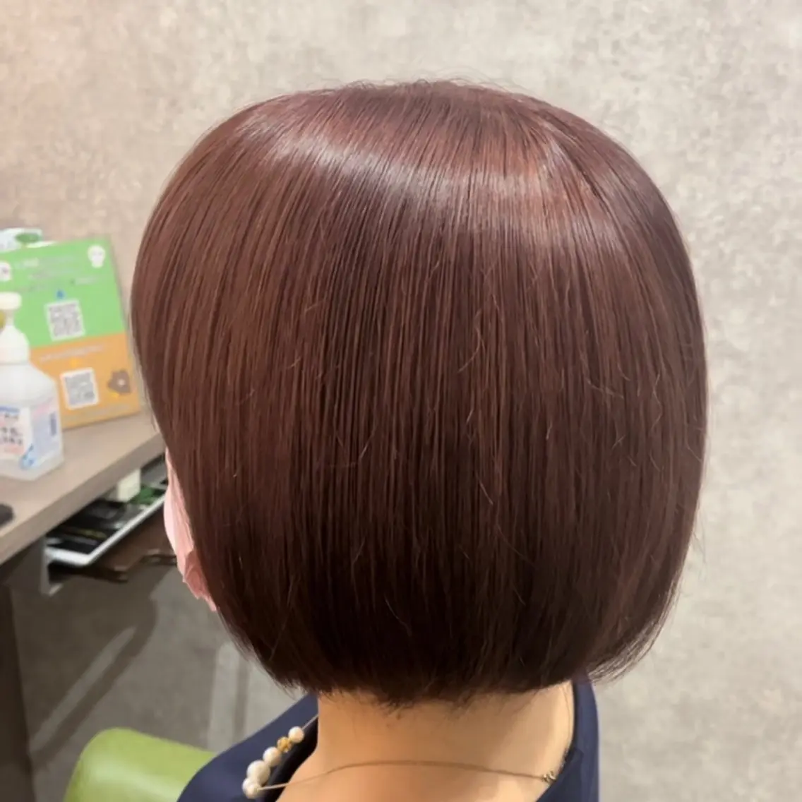 ショート カラー カット ヘアカラー トリートメント 西林麗雄6月 空きあります！のヘアスタイル
