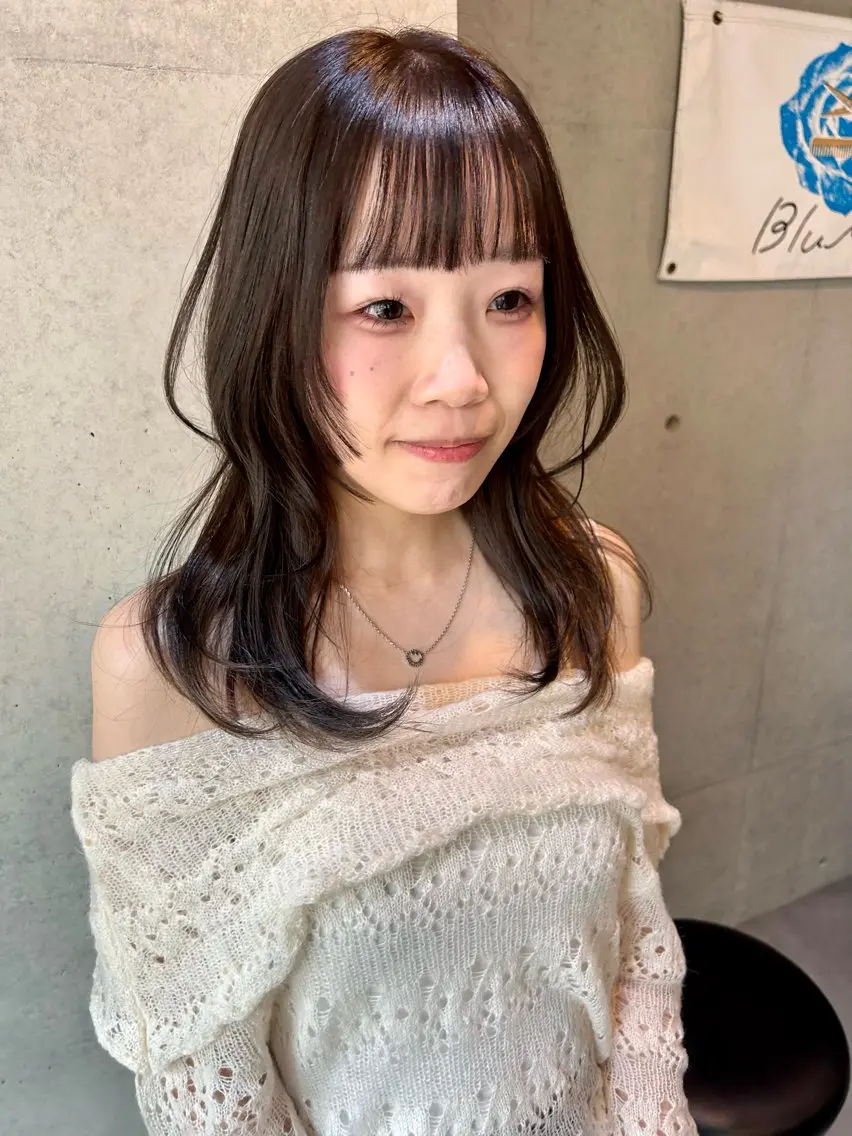 【🌟人気No.2】6月限定＊似合わせカット×カラー×5STEPトリートメント￥9000の写真