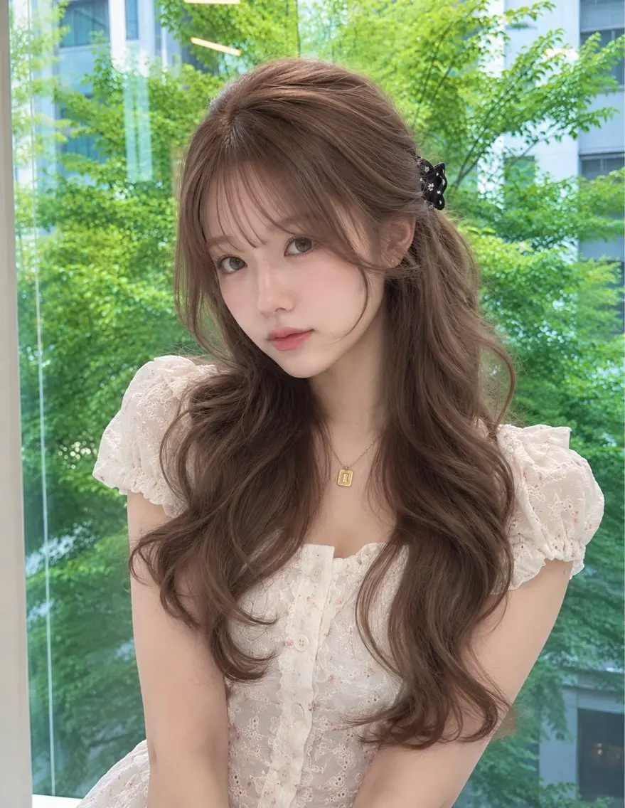 🧊透明感を出したい方におすすめNo.1🧊🫧艶感ダブルカラー+酵素1ステップトリートメント🫧🎀の写真