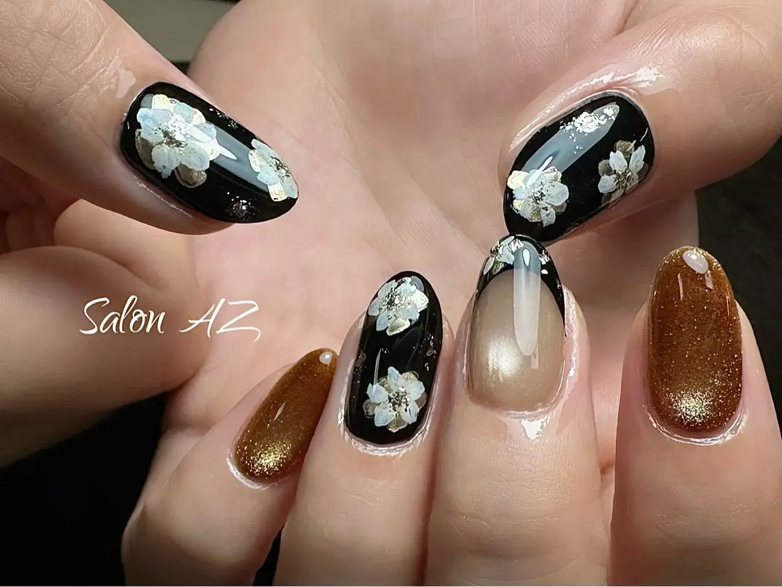 ネイル オフィスネイル ハンドネイル salon AZのネイルデザイン