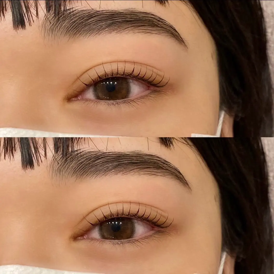 マツエク・マツパ ナチュラル マツパ Hi,eye ayaneのマツエク・マツパデザイン