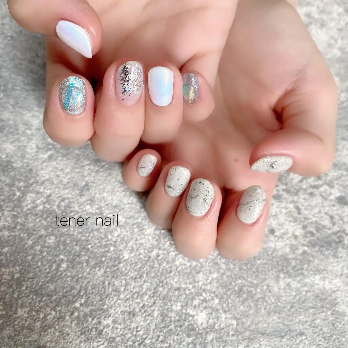 ネイル ニュアンスネイル テネルネイル tener nailのネイルデザイン