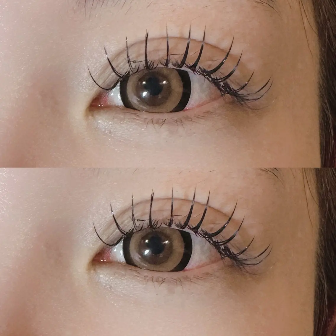 マツエク・マツパ パリジェンヌラッシュリフト まつげパーマ 一重×まつ毛パーマ nya-meluxe 杵渕彩希のマツエク・マツパデザイン