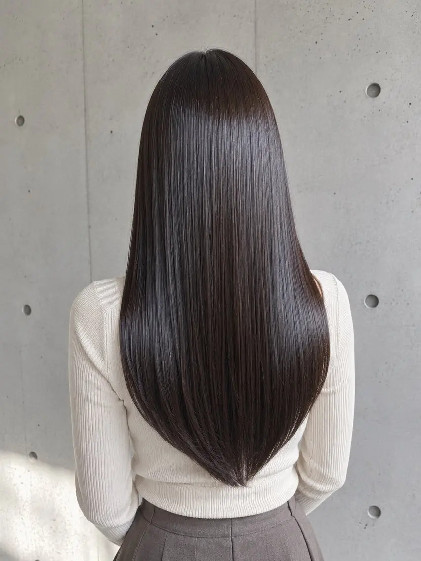 セミロング たまプラーザ駅 YAMATOのヘアスタイル