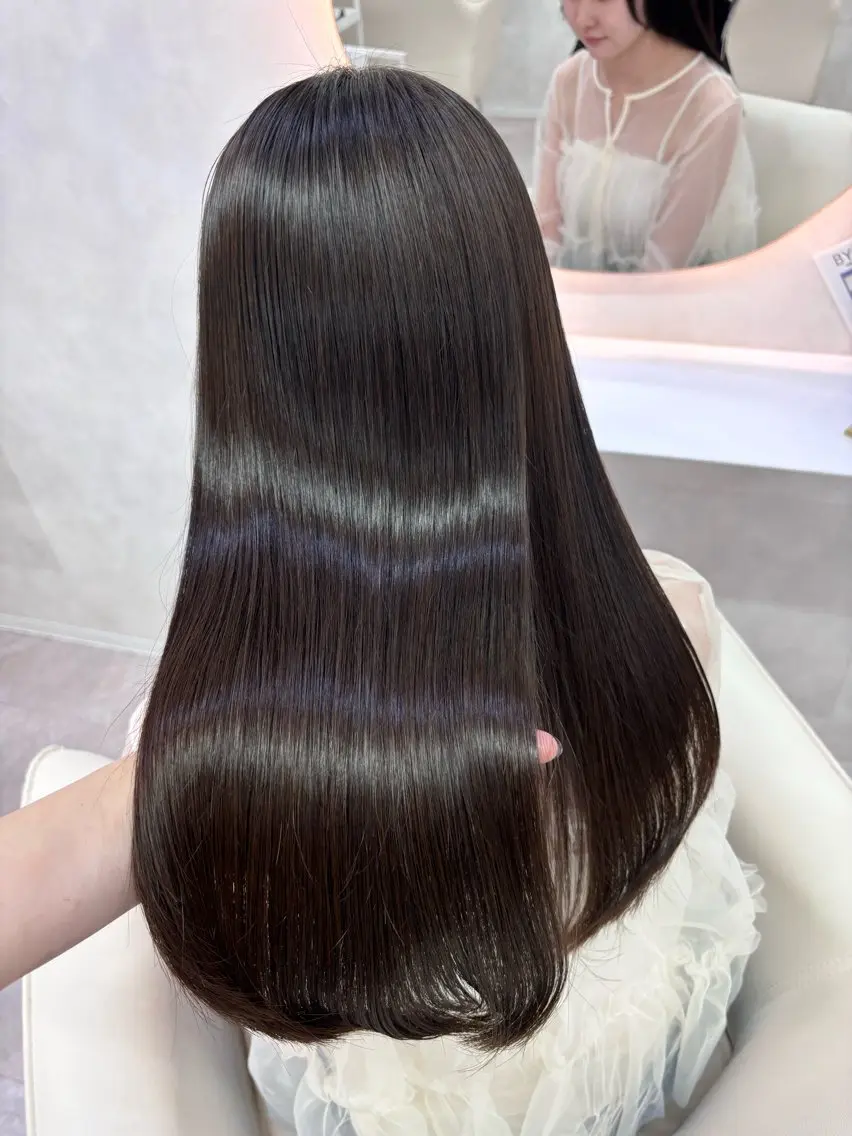 ロング カラー ブラウンカラー 透明感カラー トリートメント ヘアカラー トリートメント ️🫧中島遼香🫧 艶カラー/髪質改善のヘアスタイル
