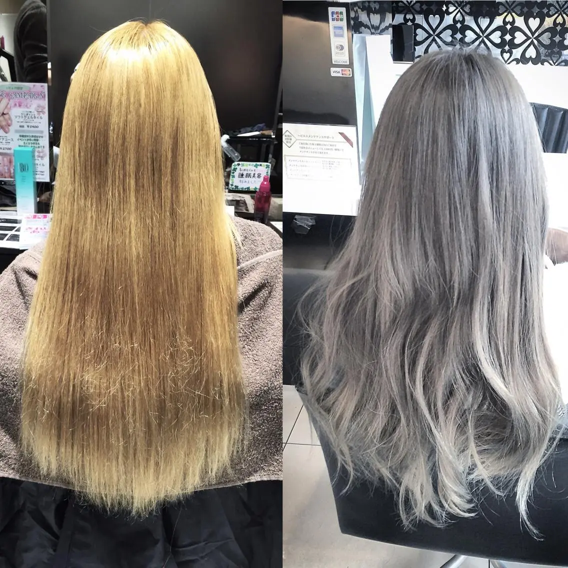 ロング カラー グレージュ メンズ特化美容師 カラー専門ぺーターのヘアスタイル