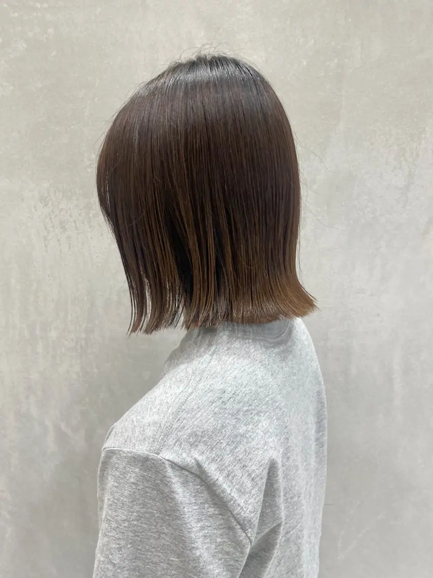 ミディアム ボブ 民谷 佳暉のヘアスタイル