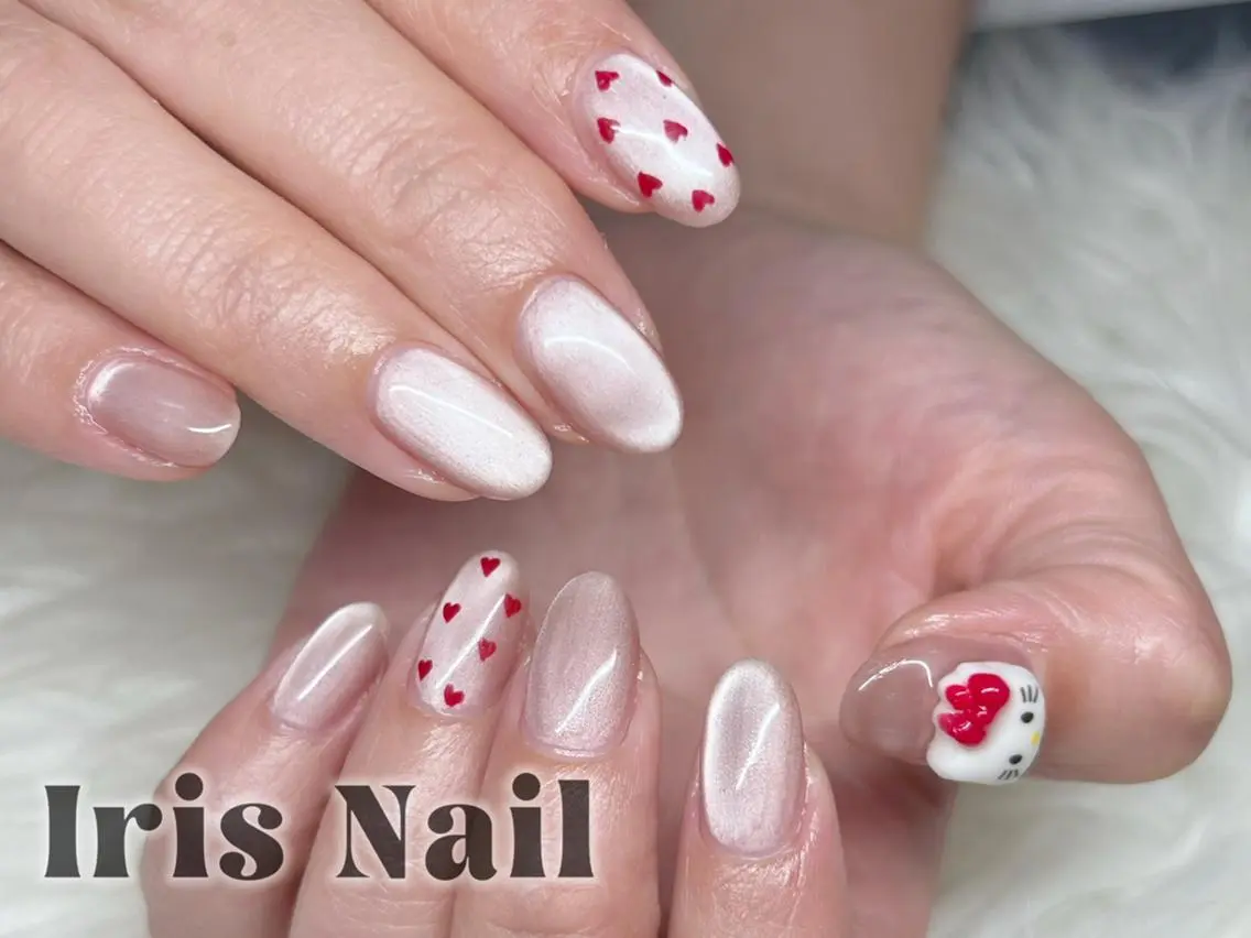 ネイル ハンドネイル ハンドケア 🍒IRIS Nail🌸のネイルデザイン