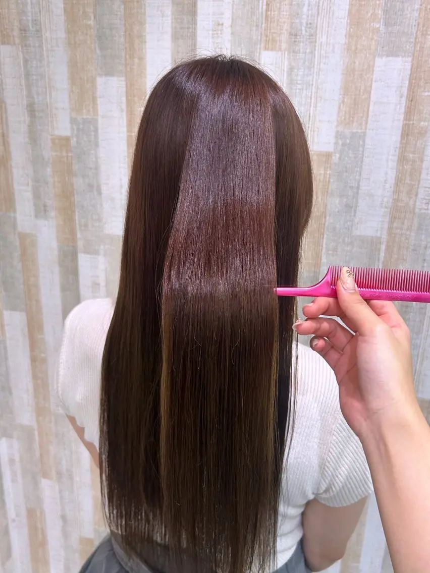 ロング ヘアカラー EARTH平塚 🎀白石 りおん🤍のヘアスタイル