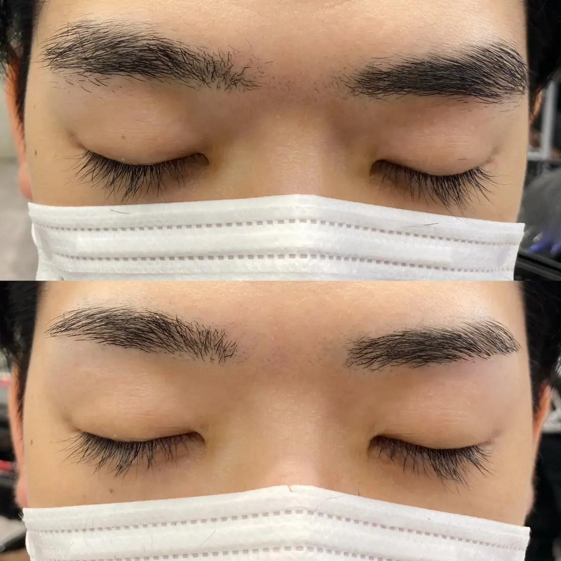 ショート メンズ アイブロウ 眉カット カット ヘッドスパ ヘアセット 半個室メンズ カット🥕羽鳥淳妃のヘアスタイル