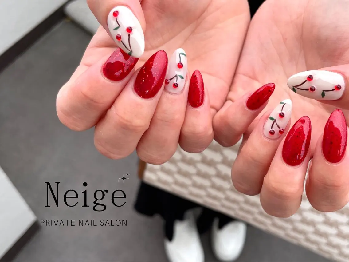 ネイル ハンドネイル Neige‪𓂃ai ＊梅津 / 松尾のネイルデザイン