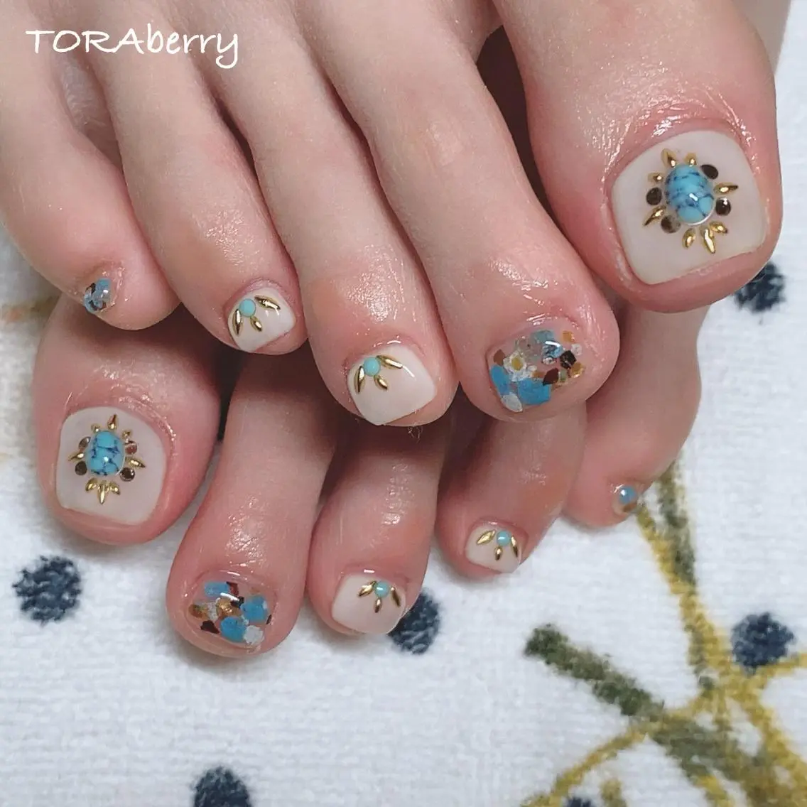 ネイル フットネイル ネイリスト なつみのネイルデザイン