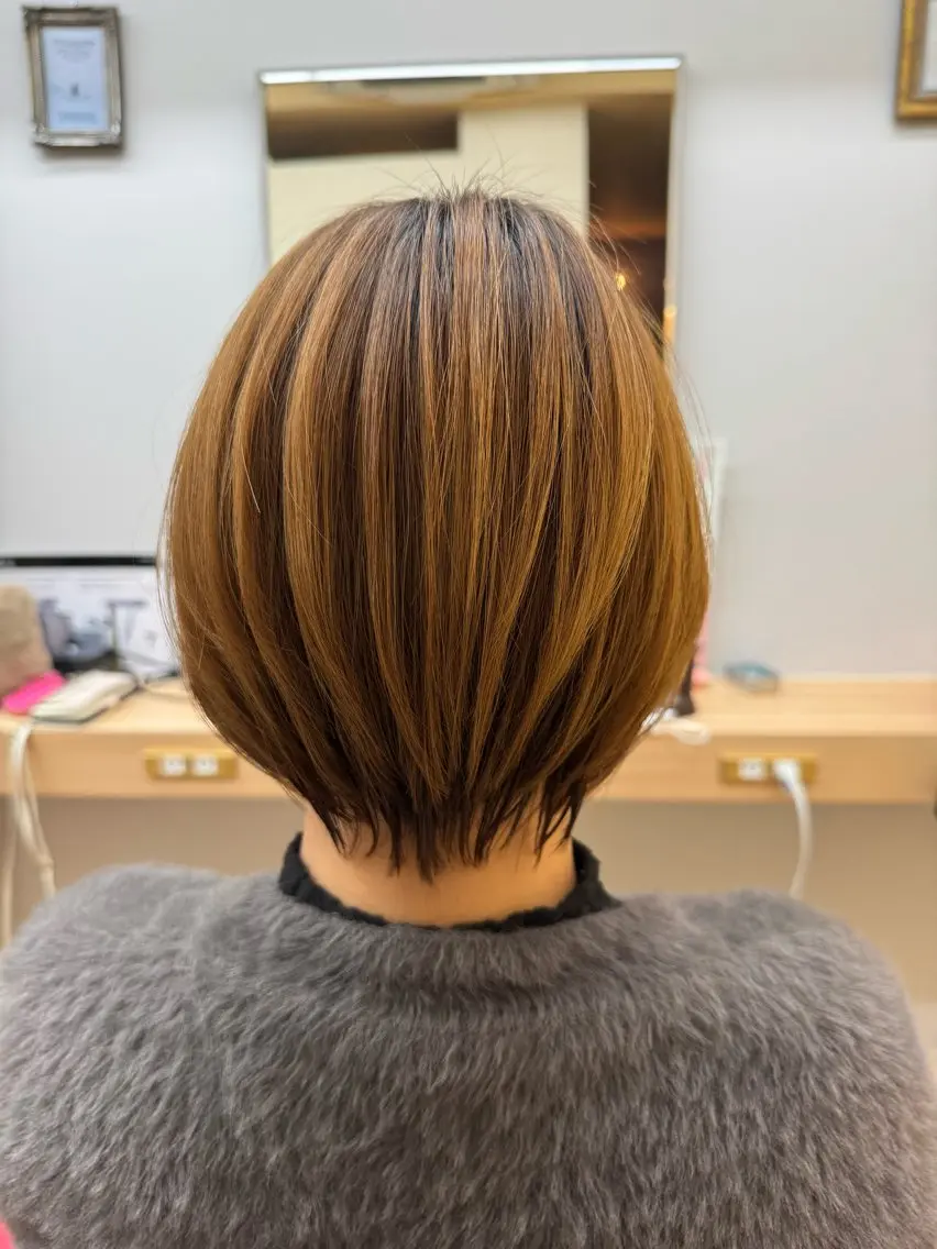 ショート 小倉 沙織のヘアスタイル