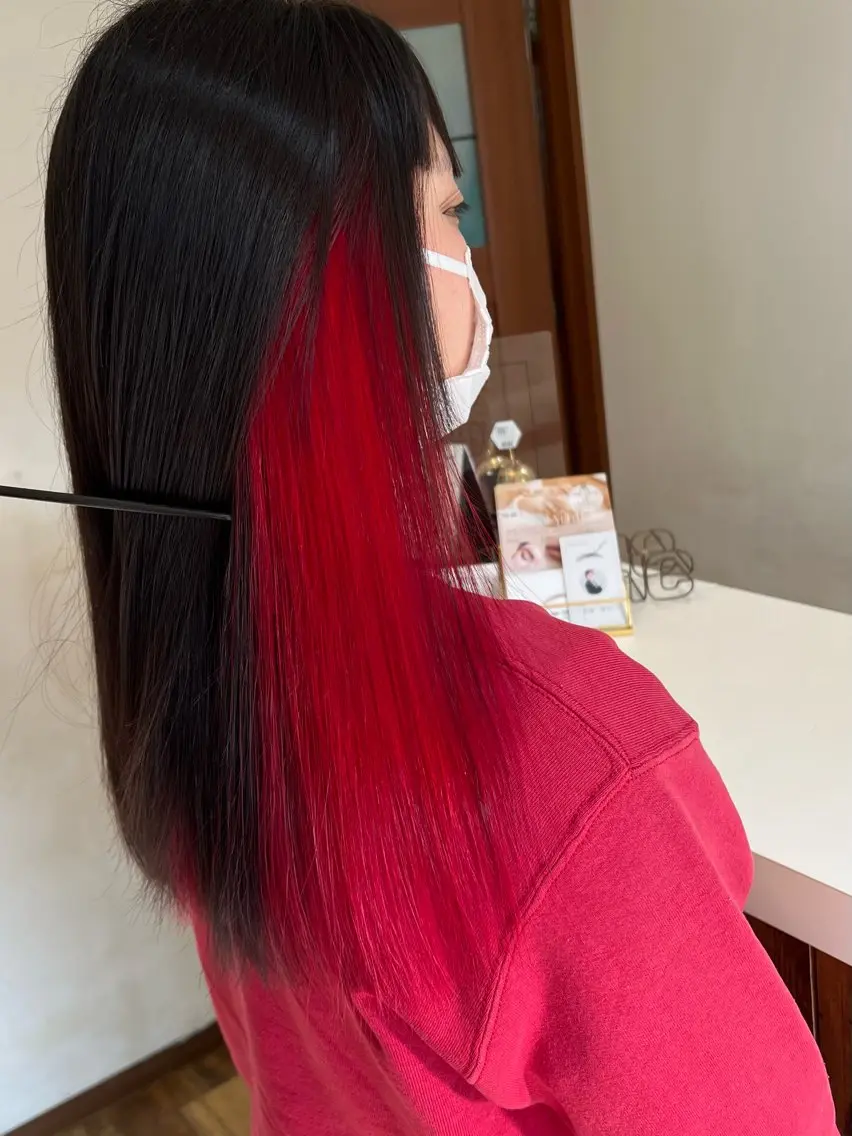 ロング ヘアカラー トリートメント Oishi🦮🐩 10月から産休のヘアスタイル