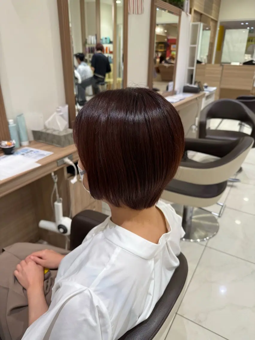 ショート ショートボブ ボブ ショートヘア 玉村 愛李 【ash 津田沼店】のヘアスタイル