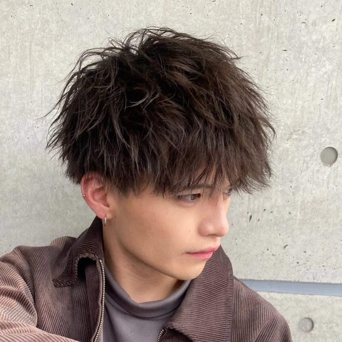 ショート カット パーマ指名率No1 メンズ特化ケイトのヘアスタイル