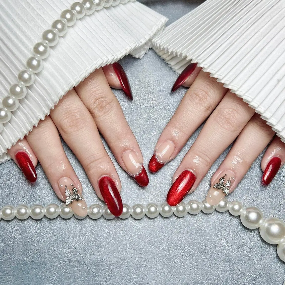 ネイル ハンドネイル 🩵Yun nail Salon 🩵のネイルデザイン