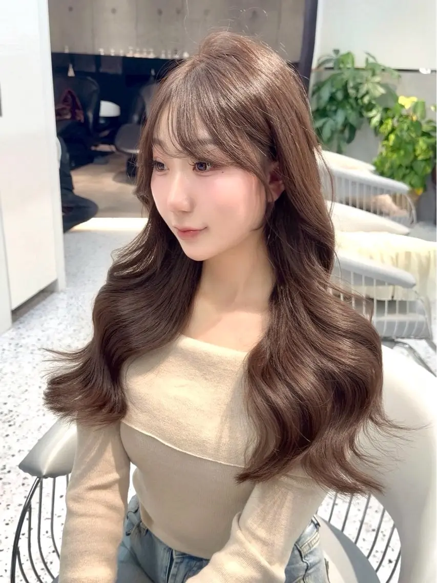 ロング レイヤーカット 🎀透明感カラー shizuka🎀のヘアスタイル