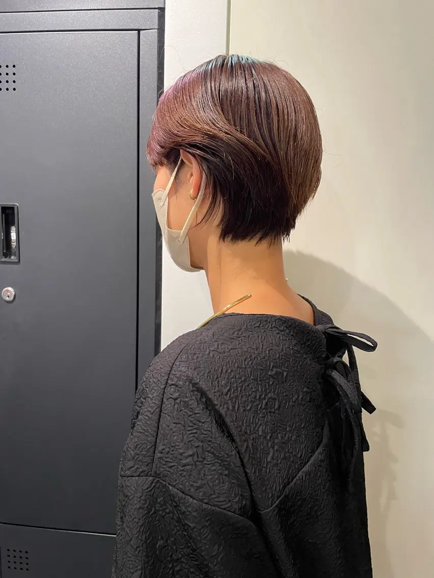 ショート ダブルカラー🦖 /髪質改善⚡️しおりのヘアスタイル