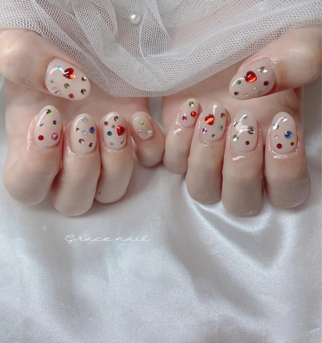 ネイル ハンドネイル ☆*。Grace Nail。*☆のネイルデザイン