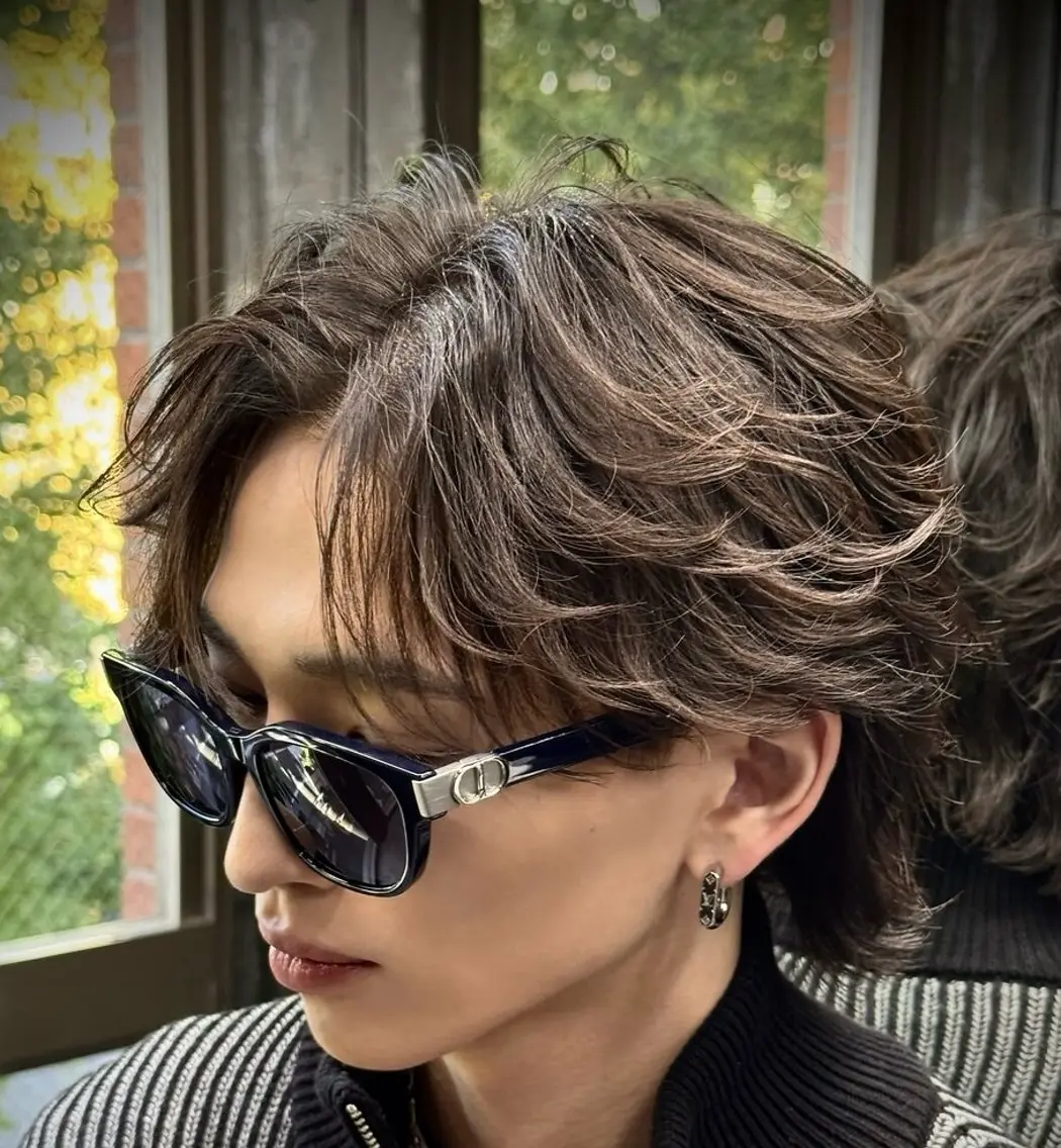 ミディアム ヘアアレンジ メンズ 恵比寿メンズカット モデル無料/かずきのヘアスタイル