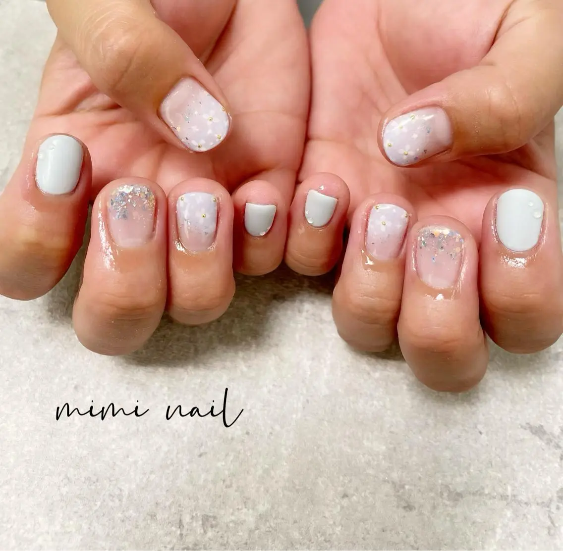 ネイル ハンドネイル mimi nailのネイルデザイン