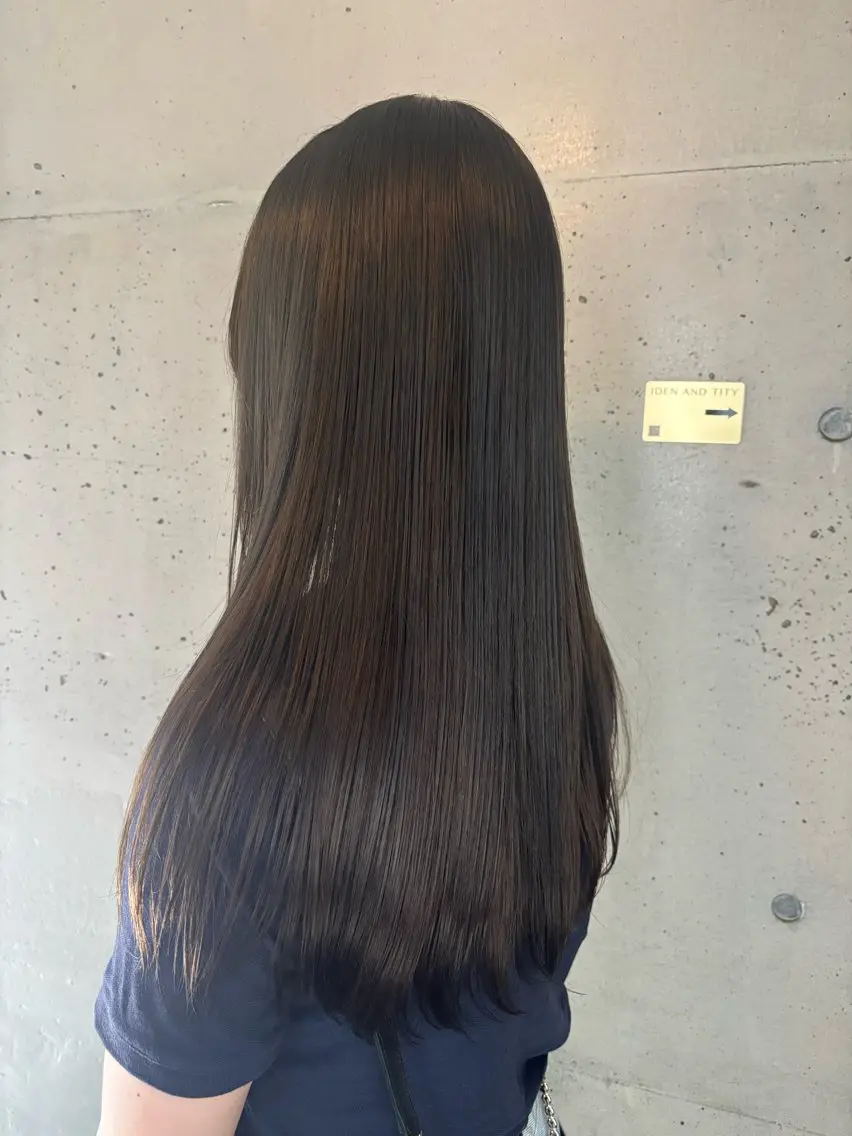 ロング ヘアカラー トリートメント 艶髪🫧 Suzunaのヘアスタイル