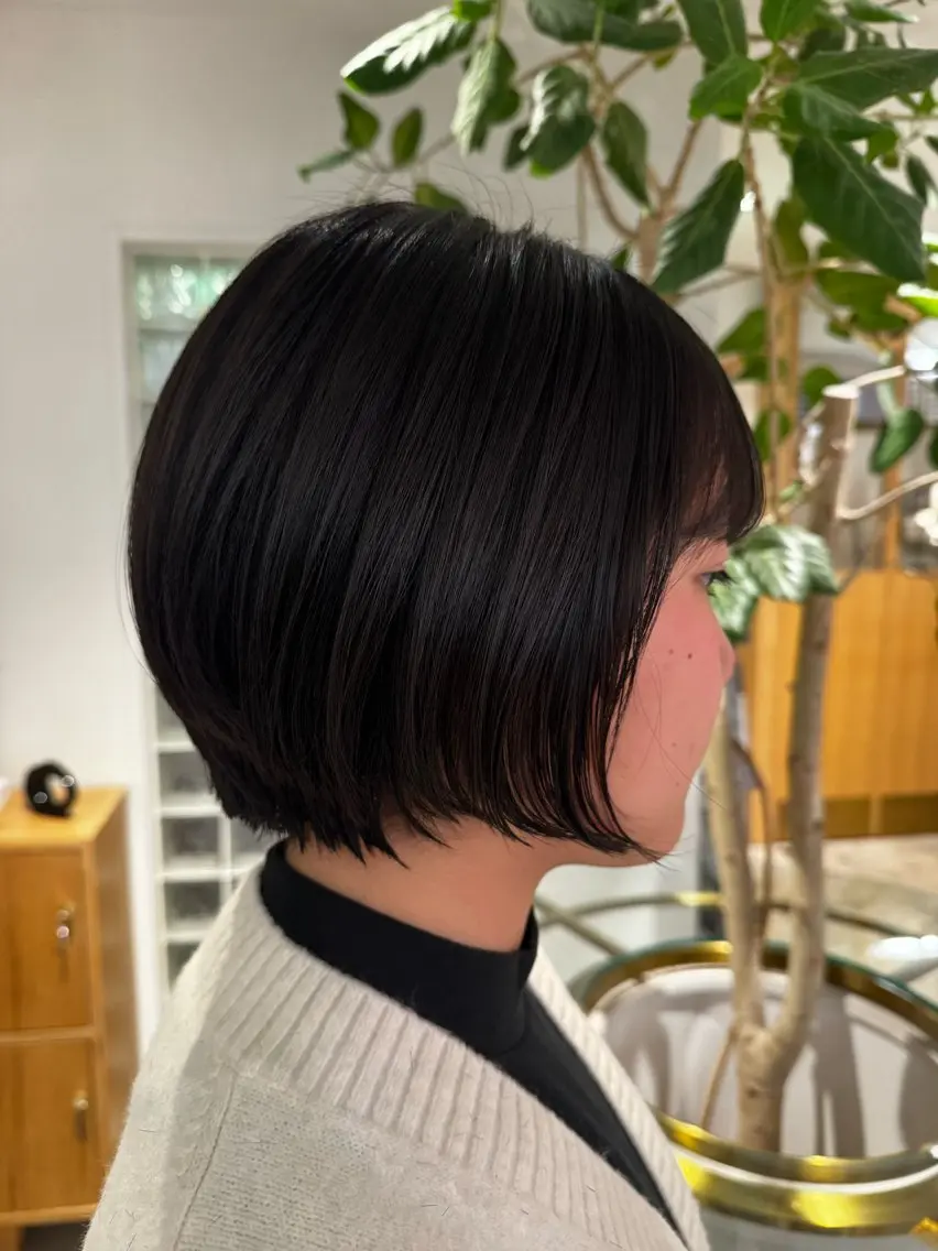 ショート 千田 珠子のヘアスタイル
