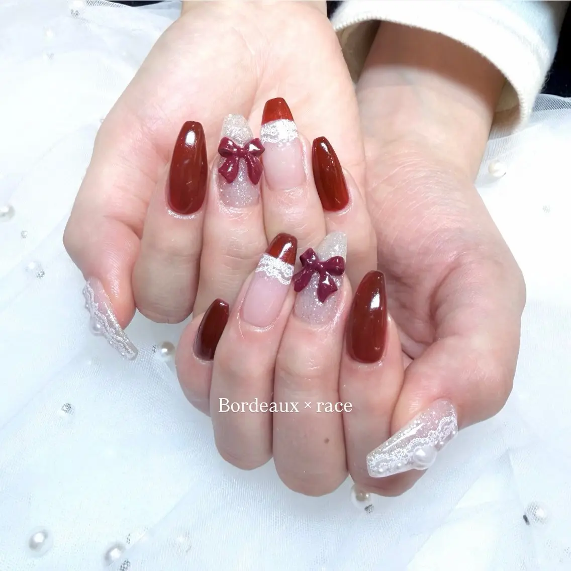 ネイル ハンドネイル Tsuki🌙/渋谷 /パラジェルのネイルデザイン