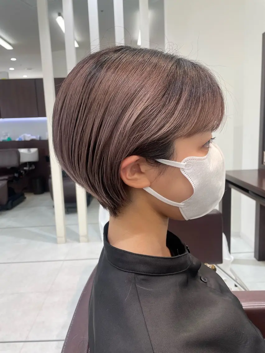 ショート カラー ショートヘア 【千葉駅南口歩1分】 MAKAのヘアスタイル