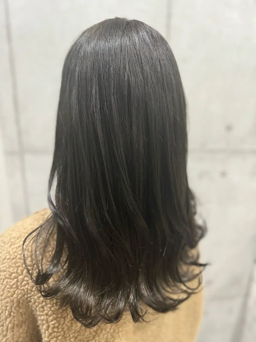 ロング カラー ダークグレー ダークグレージュ グレージュ 😎newi池袋😎 ミタショウタのヘアスタイル