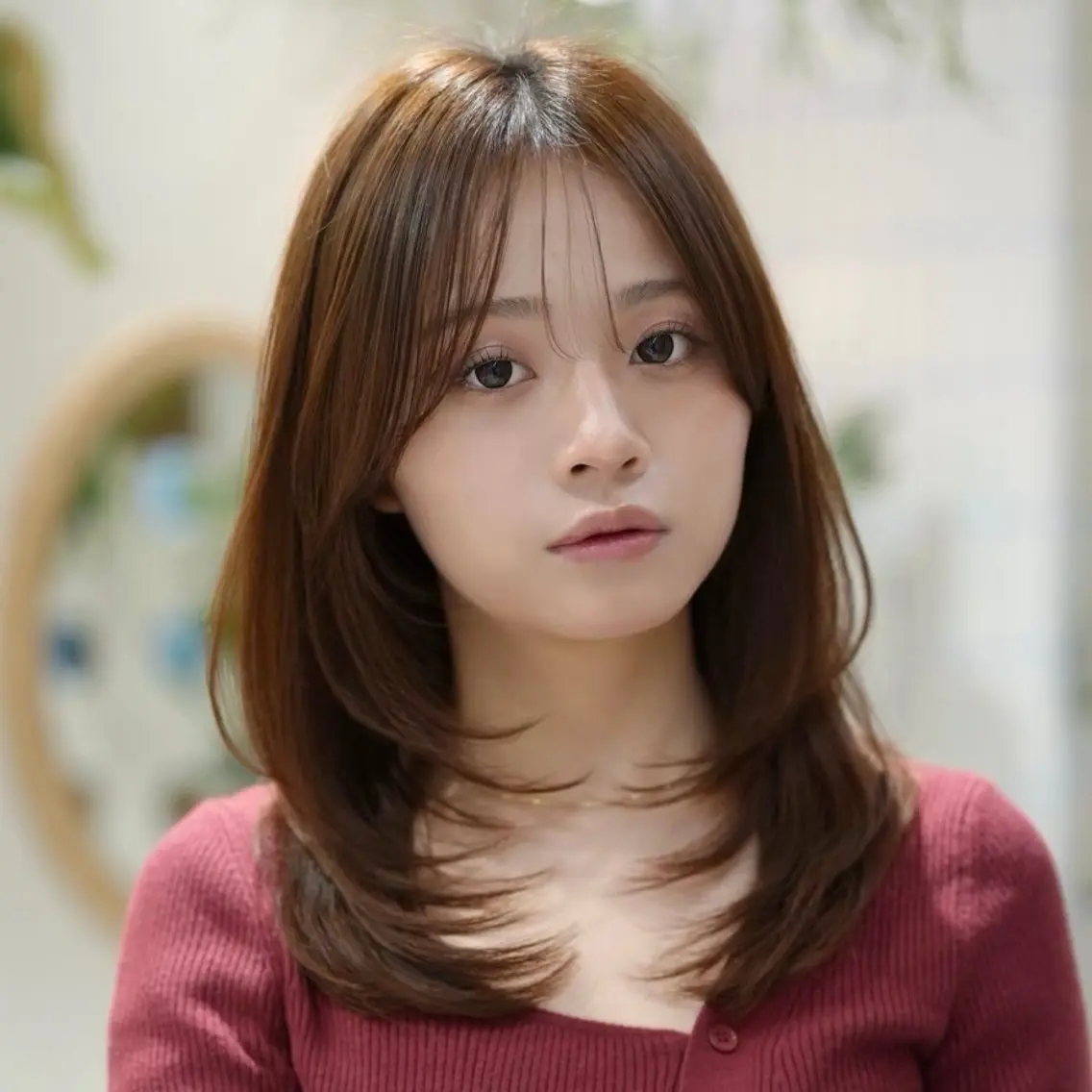 セミロング 透明感カラー🫧 Legit RISAのヘアスタイル