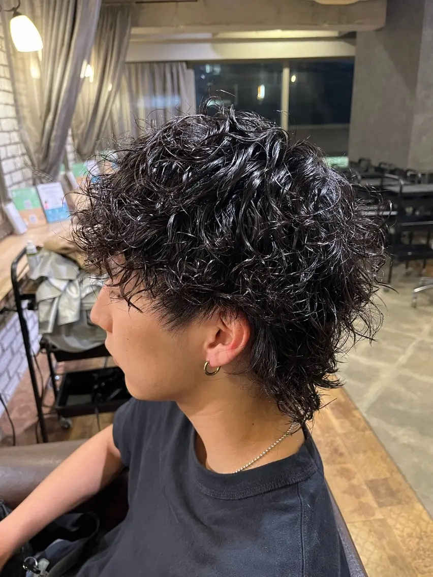 【メンズ限定】カット+スパイラルパーマ🌀の写真