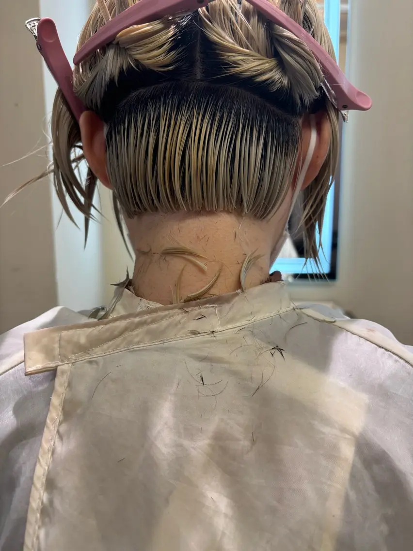 ショート カラー ヘアアレンジ カット 💟似合わせカットカ ラーMizuki🐕のヘアスタイル