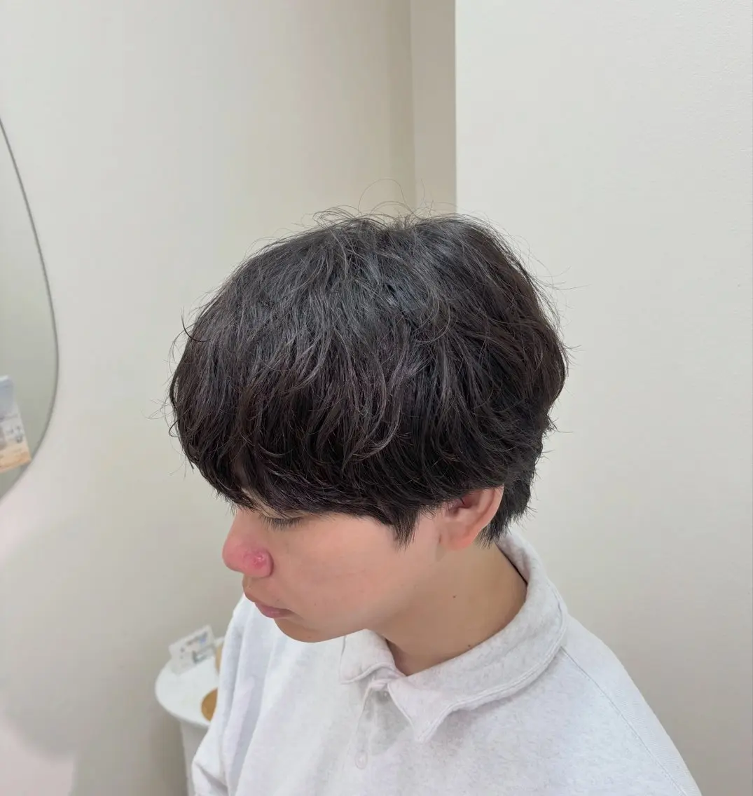 ショート メンズ メンズパーマ カット トリートメント newi広島店/ メンズ特化/コウセイのヘアスタイル